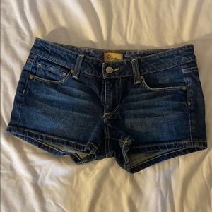 Paige denim shorts (SM)